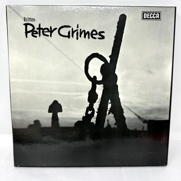 Benjamin Britten Peter Grimes 3xLP Vinyl Box Set DECCA SXL 2150-2 Royal Opera NM - Picture 1 of 6